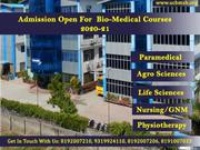 Top BPT (Batchelor of Physiotherapy) college in Dehradun